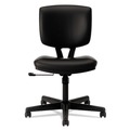 Office Jansan | HON H5701.SB11.T Volt Series 250 lbs. Capacity 18 in. to 22.25 in. Seat Height Leather Task Chair - Black image number 2