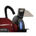 Bench Grinders | General International BG6001 6 in. 2A Bench Grinder with Twin LED Flexi Work Lights image number 2