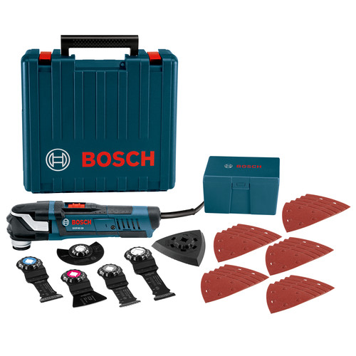 Oscillating Tools | Bosch GOP40-30C StarlockPlus Oscillating Multi-Tool Kit with Snap-In Blade Attachment & 5 Blades image number 0