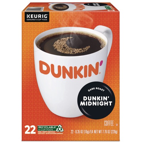 Bulk Savings Pricing 2 | Dunkin' 5000380335 K-Cup Pods - Original Dark Roast (22/Box) image number 0
