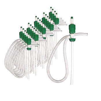 Boardwalk 516116 46 in. 5gpm Drum Pump - Clear (25/Carton)