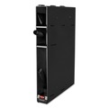 Office Jansan | Rubbermaid Commercial 2018788 Maximizer 24.75 in. x 1.63 in. x 4.13 in. Quick Change Storage Tray - Black image number 0