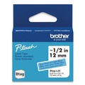 Labels | Brother P-Touch BTAGL33 0.47 in. x 13.1 ft. Genuine P-Touch BTAG Label Tapes - Blue on Light Blue image number 0