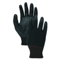 Work Gloves | Boardwalk BWK0002910 Palm Coated HPPE Gloves - X-Large Size 10/Salt and Pepper/Black (1-Dozen) image number 3