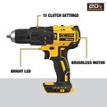 Combo Kits | Dewalt DCK274E2 20V MAX Brushless Lithium-Ion 1/2 in. Cordless Hammer Drill Driver and 1/4 in. Impact Driver Combo Kit with 2 POWERSTACK Batteries (1.7 Ah) image number 17