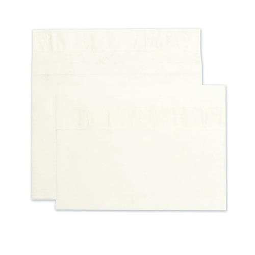  | Survivor QUAR4450 10 in. x 15 in. #15 Square Flap Redi-Strip Closure 18 lbs. Tyvek Open End Expansion Mailers - White (100/Carton) image number 0