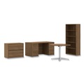 Office Desks & Workstations | HON H105892.PINCPINC 10500 Series 60 in. x 30 in. x 29.5 in. Double Pedestal Desk with Full Pedestals - Pinnacle image number 1