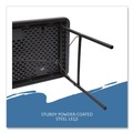 Folding Tables | Iceberg 65507 IndestrucTable 48 in. x 24 in. x 29 in. Commercial Folding Table - Rectangular Charcoal image number 10