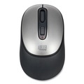 Office Jansan | Adesso A10 2.4 GHz Frequency 30 ft. Wireless Range iMouse A10 Antimicrobial Wireless Mouse - Black/Silver image number 1