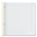 Office Jansan | National 43649 200 Sheets 11 in. x 9.25 in. Two-Part Carbonless Quadrille Rule (4 sq-in.) Duplicate Laboratory Notebooks - Brown Cover image number 4