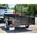 Detail K2 MMT5X7-DUG 5 ft. x 7 ft. Multi Purpose Utility Trailer Kits with Drive Up Gate (Black Powder-Coated) image number 5