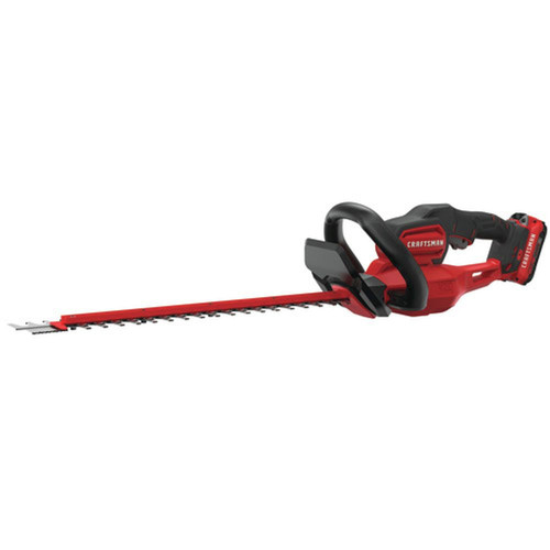 Hedge Trimmers | Factory Reconditioned Craftsman CMCHTS820D1R 20V Dual Action Lithium-Ion 22 in. Cordless Hedge Trimmer Kit (2 Ah) image number 0