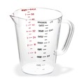 Bulk Savings Pricing 3 | Carlisle 4314407 0.5 gal. Commercial Plastic Measuring Cup - Clear image number 0