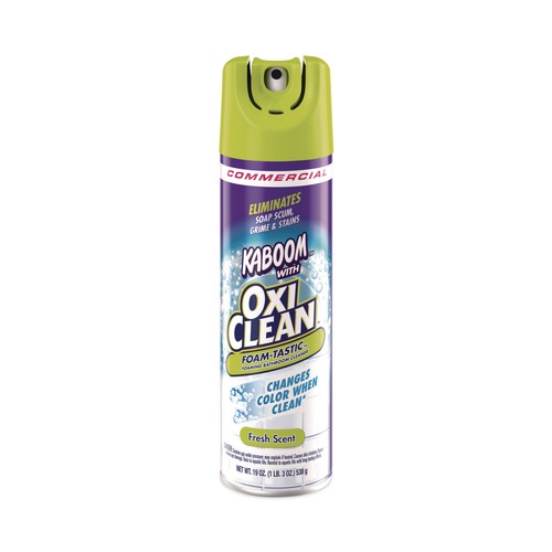 Office Jansan | Kaboom 57037-00071 Foamtastic 19 oz Spray Can Bathroom Cleaner - Fresh Scent image number 0