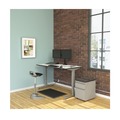 Office Jansan | Alera ALEAE23AFM AdaptivErgo 24 in. x 36 in. Anti-Fatigue Mat - Black image number 7