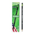 Pencils | Ticonderoga X13953 HB (No. 2) Pencils - Black Lead/Black Barrel (1-Dozen) image number 3