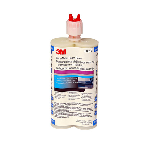 Liquid Compounds | 3M 8310 Automix Bare-Metal Seam Sealer Beige 200 mL Cartridge image number 0