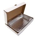 Food Service | AmerCareRoyal CCBFP21133 13 in. x 21 in. x 3 in. Paper Catering Boxes - White (50/Carton) image number 1