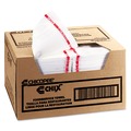 Chix 8250 13 in. x 24 in. Reusable Fabric Food Service Towels - White (150/Carton) image number 1