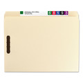 Office Jansan | Smead 14513 Two-Fastener Folders Top Straight Tabs - Letter, Manila (50/Box) image number 6