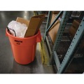 Bulk Savings Pricing 2 | Rubbermaid Commercial 2119307 Brute 44 gal Plastic Container - Round Orange image number 9
