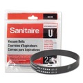 Bags and Filters | Sanitaire 66120 Flat U Style Replacement Belt for Upright Vacuum Cleaner (2/Pack) image number 0