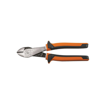 Klein Tools 200048EINS Insulated 8 in. Angled Head Diagonal Cutting Pliers