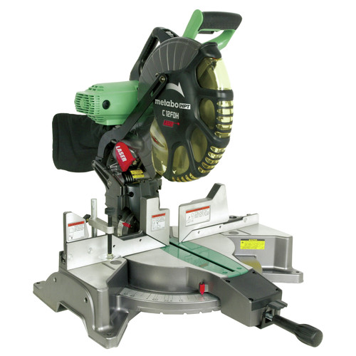 Metabo HPT C12FDHS 15 Amp Dual Bevel 12 in. Corded Miter Saw with Laser Guide image number 0