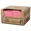 Office Jansan | Chix 8311 11.5 in. x 24 in. Wet Wipes - White/Pink (200/Carton) image number 2