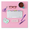 Dividers & Tabs | Avery 74867 2.5 in. x 1 in. 1/5-Cut Ultra Tabs Repositionable Tabs - Assorted Pastel Colors (48/Pack) image number 7