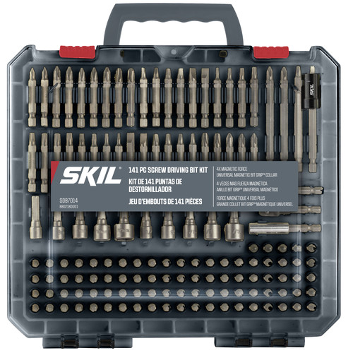 Skil Sdb7014 141 Piece Screwdriving Set With Bit Grip Cpo Outlets