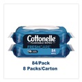 Toilet Paper | Cottonelle 35970 Fresh Care 1-Ply 3.73 in. x 5.5 in. Flushable Cleansing Cloths - White (8/Carton) image number 5