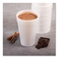 Cutlery | Dart 16J165 16 oz. Foam Drink Cups - White (500/Carton) image number 3