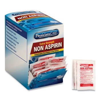 PhysiciansCare Non Aspirin Acetaminophen Medication (50/Box)