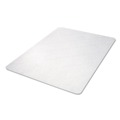 Office Jansan | Deflecto CM21242COM Economat 45 in. x 53 in. All Day Use Chair Mat Roll For Hard Floors - Clear image number 1