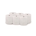 Cleaning & Janitorial Supplies | LoCor 46902 7 in. x 1000 ft. 1-Ply Hard Wound Roll Towel - White (1-Carton) image number 2