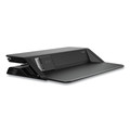 Office Furniture & Lighting | Fellowes Mfg Co. 8080301 32.75 in. x 24.25 in. x 5.5 in. to 22.5 in. Lotus DX Sit-Stand Workstation - Black image number 1