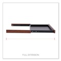 | Alera ALEVA312414MC Valencia Series 24.5 in. x 15 in. x 2 in. Center Drawer - Medium Cherry image number 3