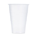 Office Jansan | Dart Y7 7 oz. High-Impact Polystyrene Cold Cup - Translucent (25 Sleeves/Carton) image number 3