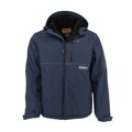 Heated Jackets | Dewalt DCHJ101D1-L Men's Heated Soft Shell Jacket with Sherpa Lining Kitted - Large, Navy image number 3