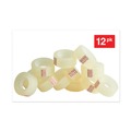 Office Jansan | Universal UNV83412 0.75 in. x 83.33 ft. 1 in. Core Invisible Tape - Clear (12/Pack) image number 3