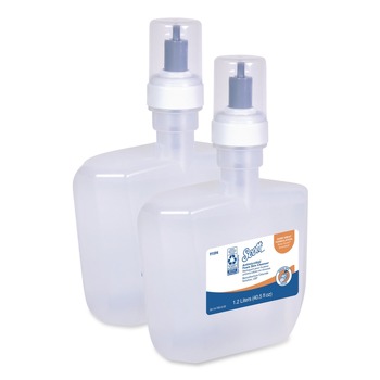 Scott 91594 1.2 L Antimicrobial Foam Skin Cleanser Refill - Fresh Scent (2/Carton)