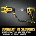 Grinding Sanding Polishing Accessories | Dewalt DWACPRIR IMPACT CONNECT Copper Pipe Cutter Attachment image number 8