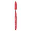 Office Jansan | Universal UNV07072 Fine Bullet Tip Pen-Style Permanent Marker - Red (1 Dozen) image number 3