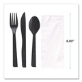 Cutlery | Eco-Products EP-S115 6 in. 100 percent Recycled Content Cutlery Kit - (250/Carton) image number 5
