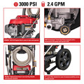 Pressure Washers | Simpson 60808 MegaShot 3000 PSI 2.4 GPM Premium Gas Pressure Washer image number 9