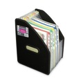 Office Jansan | C-Line 58810 10 in. Expansion 1/12-Cut Tabs 13 Sections Letter Size Vertical Expanding File - Black image number 3
