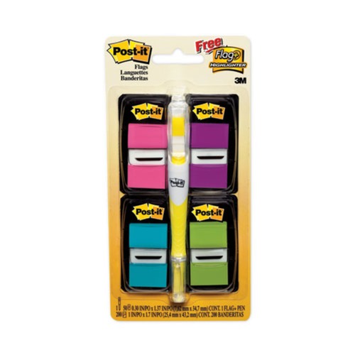 Office Jansan | Post-it Flags 680-PPBGVA Page Flag Value Pack - Assorted (250/Pack) image number 0