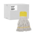 Mother’s Day Sale! Save 10% Off Select Items | Boardwalk BWK501WH 5 in. Headband Cotton/Synthetic Super Loop Wet Mop Head - Small, White (12/Carton) image number 2
