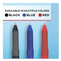 Pens | Paper Mate 2124506 Medium 1 mm Write Bros. Stick Grip Ballpoint Pen - Blue Ink/Barrel (1-Dozen) image number 4